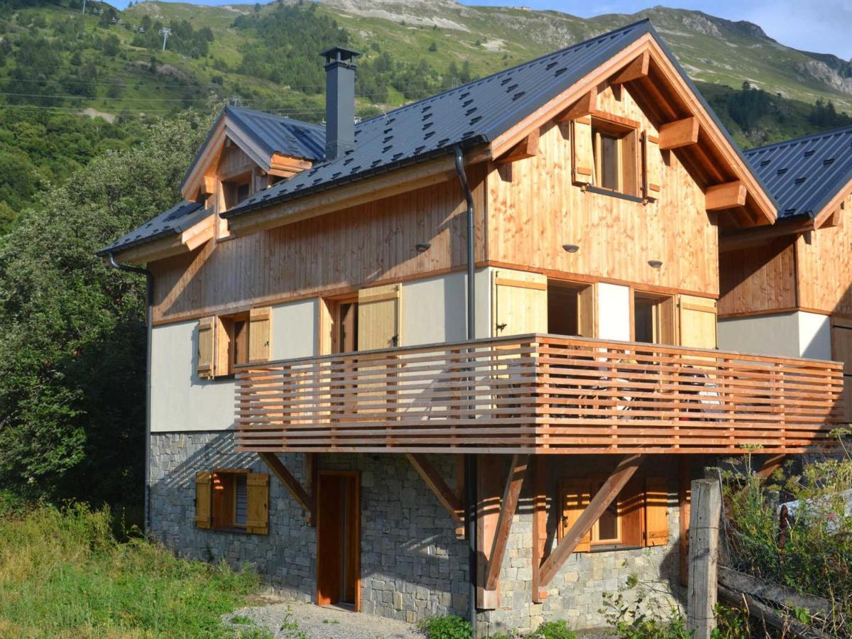 Chalet Spacieux 12 Pers, 5 Ch, Parking, Wifi, Pret Pour Vos Vacances A Valloire - Fr-1-263-480ヴィラ エクステリア 写真